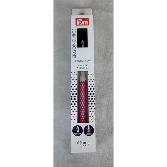 NEW Prym Ergonomics Crochet Hook Set, Lot 5: E, G, J, 7mm, N Benefits Charity - Picture 4 of 9